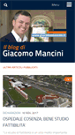 Mobile Screenshot of giacomomancini.it